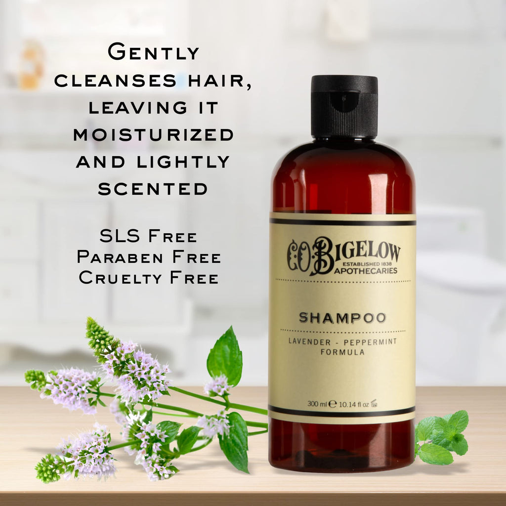 C.O. Bigelow Lavender Peppermint Shampoo – Sulfate Free, 10.4 Fl Oz