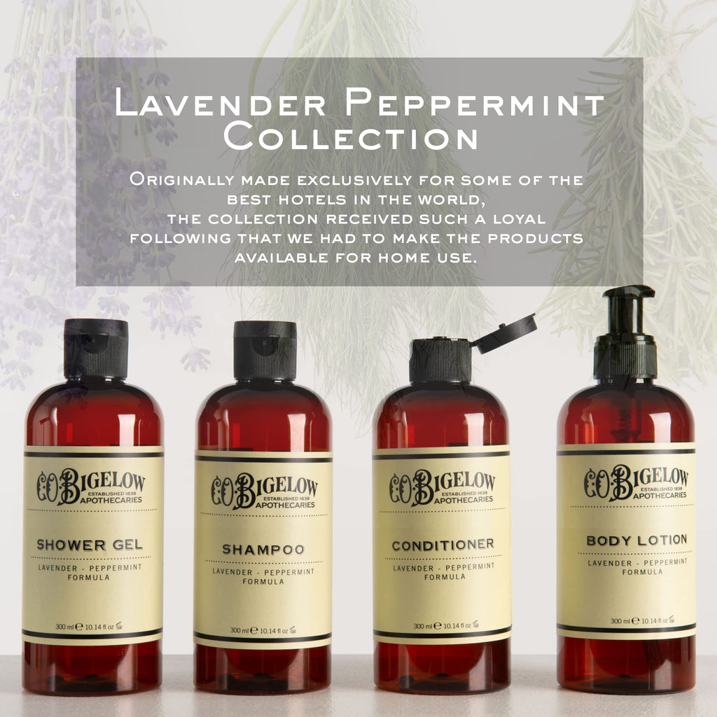 C.O. Bigelow Lavender Peppermint Shampoo - Sulfate-Free, Pack of 2