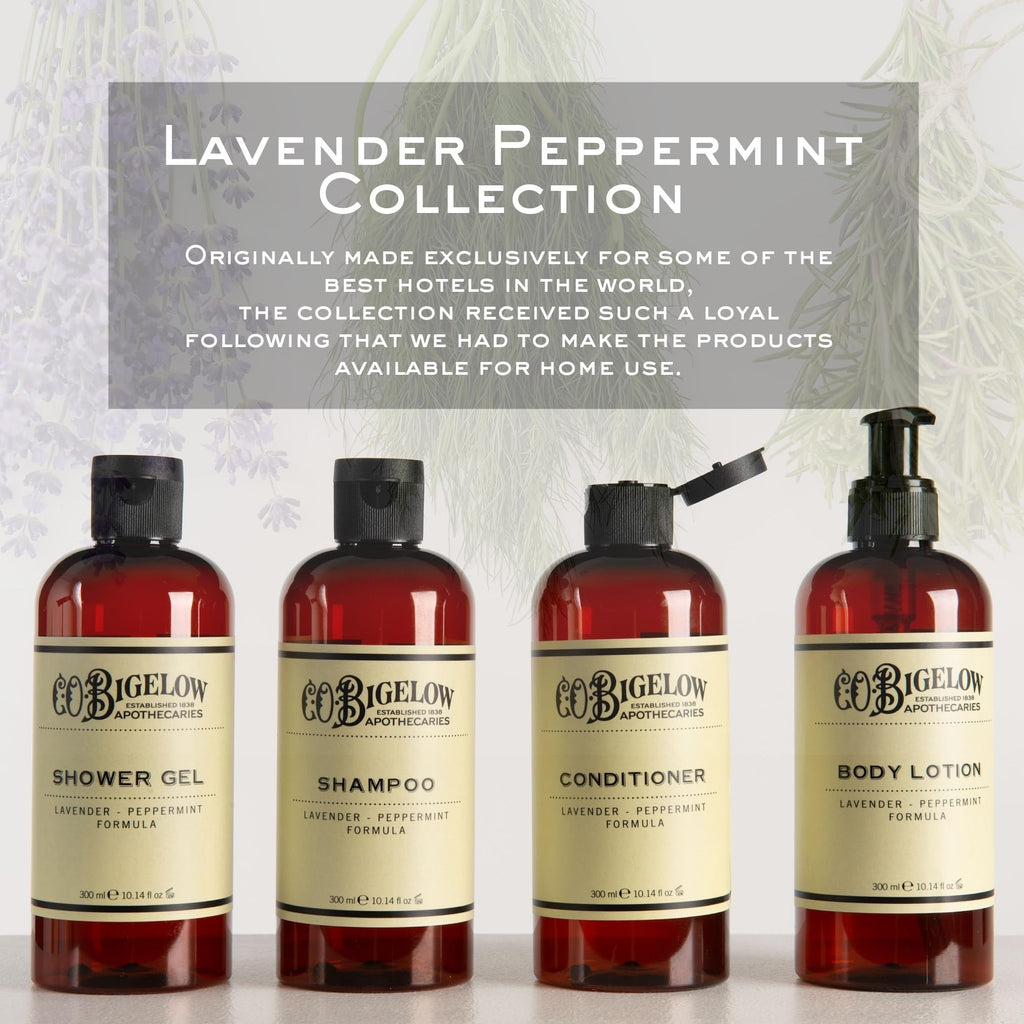 C.O. Bigelow Lavender Peppermint Shower Gel | Moisturizing Body Wash – 10.14 fl oz