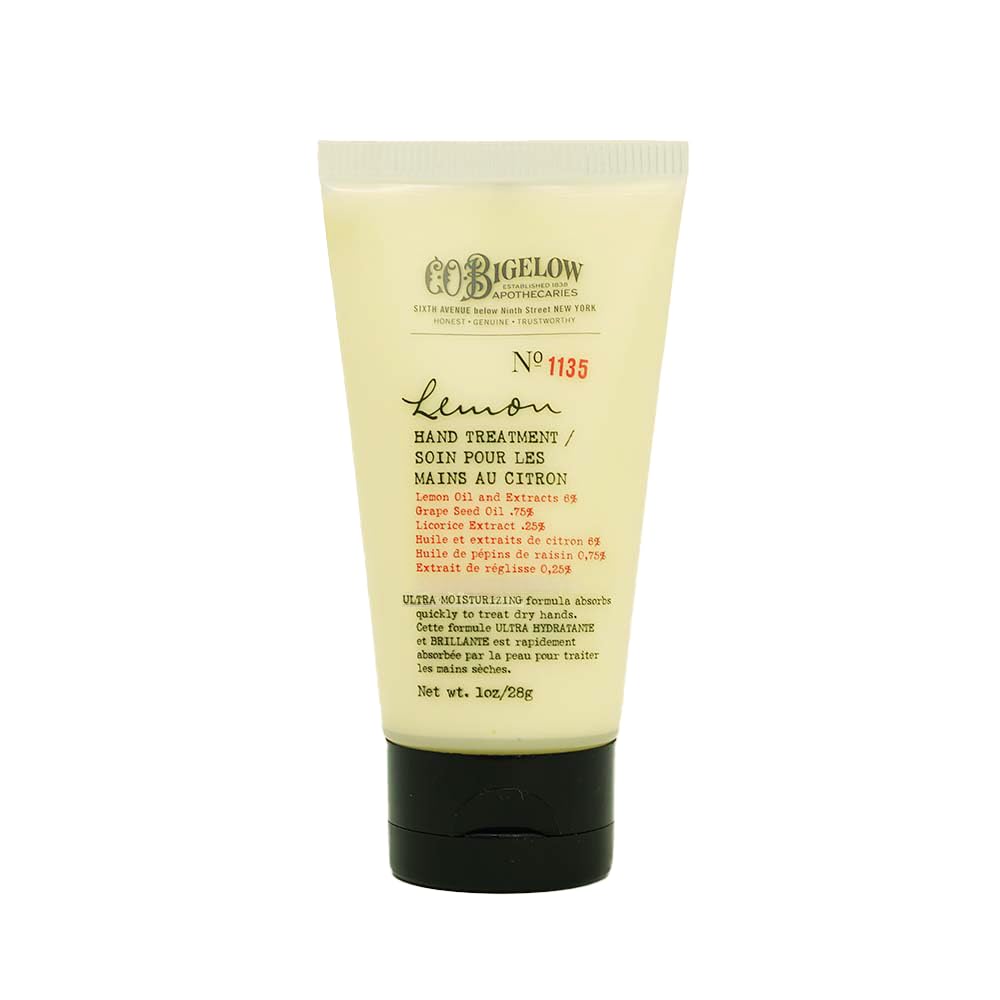 C.O. Bigelow Lemon Hand Treatment – 2-Pack 1 oz Moisturizing Hand Lotion