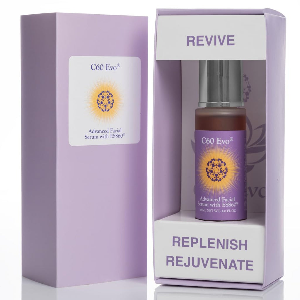 C60 Evo Advanced Facial Serum | Pure ESS60 & 21 Natural Ingredients