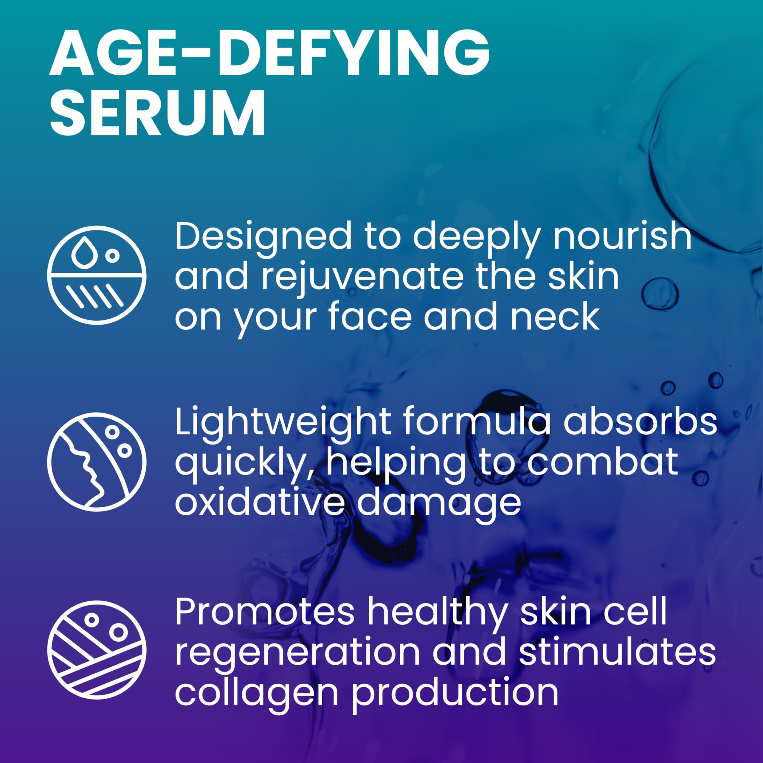 C60 Purple Power Anti-Gravity Serum for Face & Neck – 99.99% Pure Sublimated C60, Antioxidant-Rich Skincare