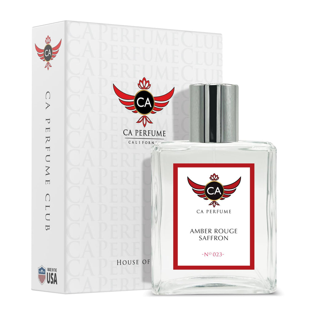 CA Perfume Amber Rouge Saffron – Unisex Long-Lasting EDP 100ml