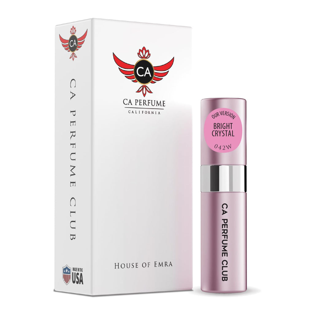 CA Perfume Impression of Bright Crystal – Women’s EDP, Refillable Atomizer 0.27 fl oz (8 ml)