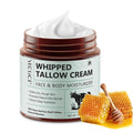 Cacukn Whipped Beef Tallow – Organic Facial Moisturizer with Grass-Fed Tallow & Raw Honey (4.2 oz)