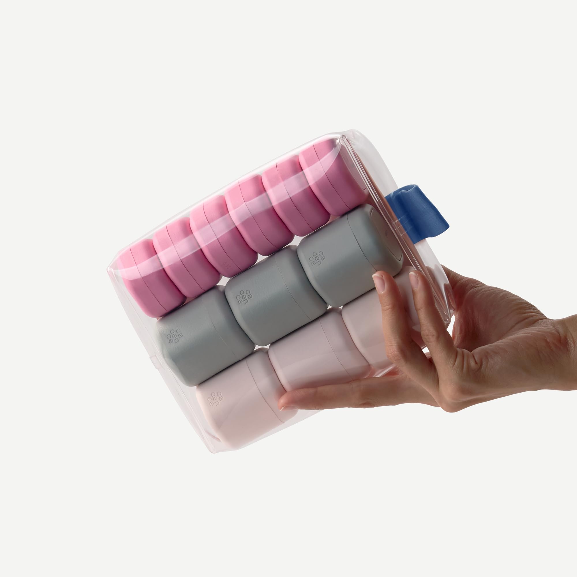 Cadence Parcel Clear Kit with Magnetic Closure – Leak-Resistant, TSA-Compliant & Modular Travel Bag