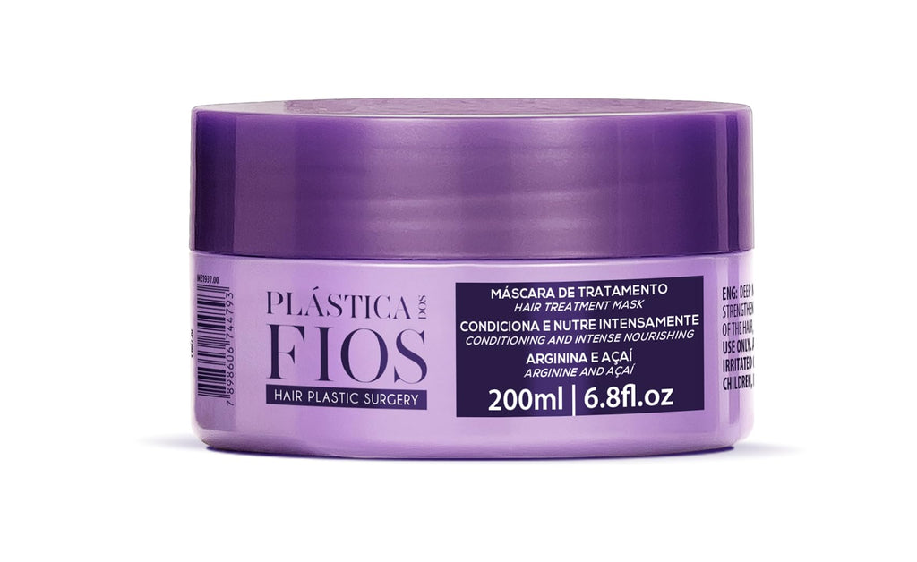 CADIVEU Plastica Dos Fios Smoothing Set – Keratin Hair Smoothing Kit (Shampoo, Conditioner, Hair Primer, Hair Mask)
