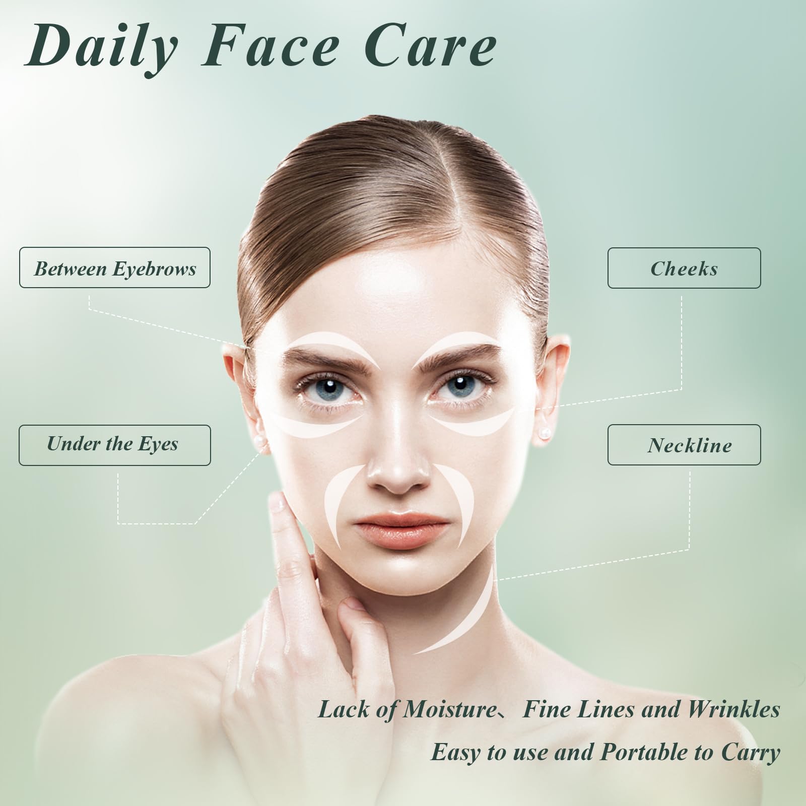 Caewous Under Eye Patches – Puffy Eyes & Dark Circles, Aloe Vera Hydrogel Mask (60 Pcs)