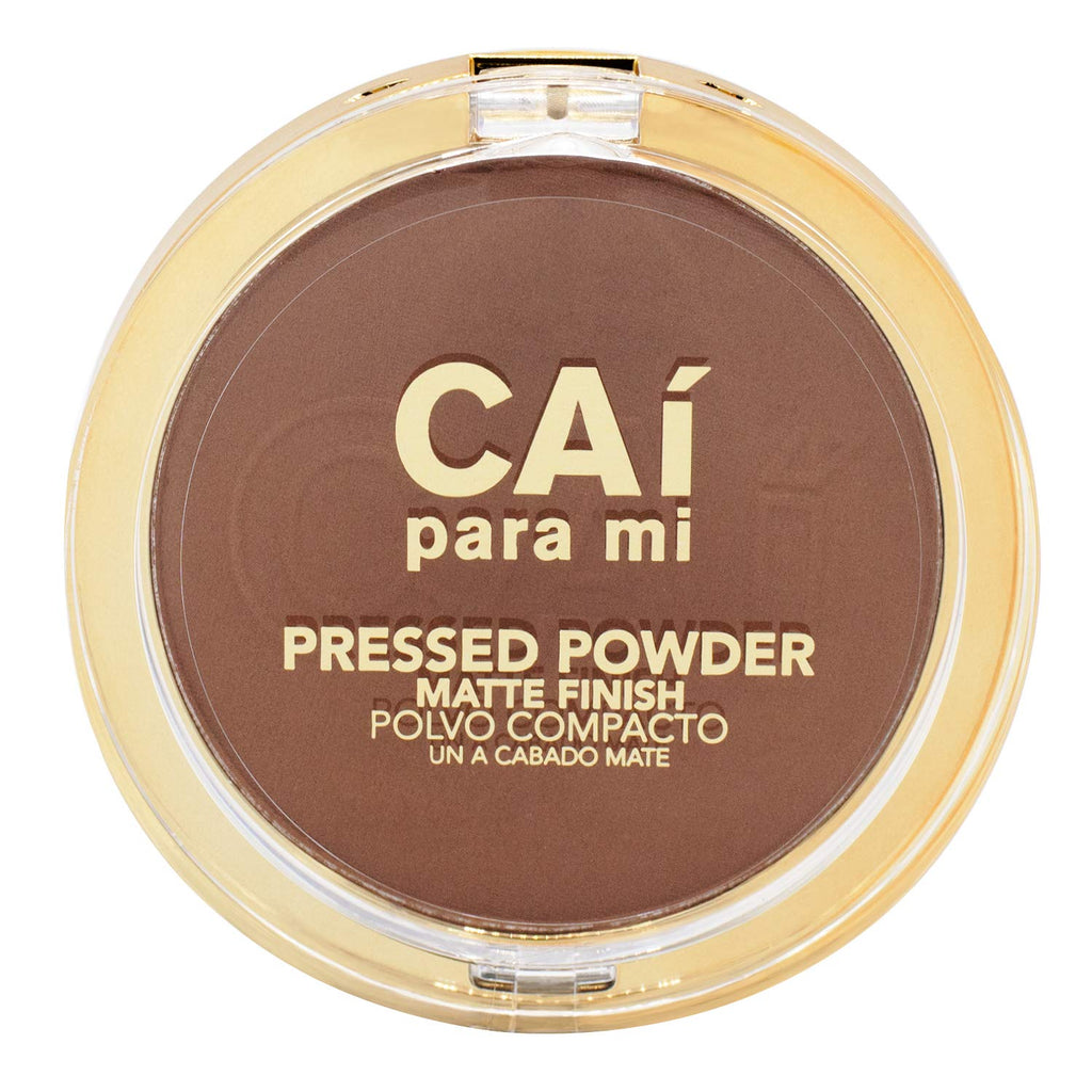 CAI Para Mi Pressed Powder - Mocha | Natural Matte Finish, 12-Hour Wear