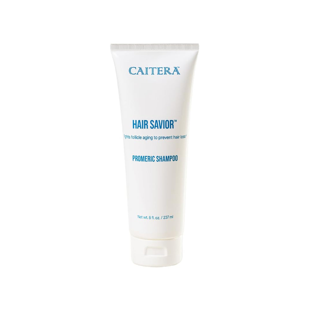 Caitera Hair Savior Promeric Shampoo for Thinning Hair | Biotin, Procapil, Rosemary & Turmeric Oils