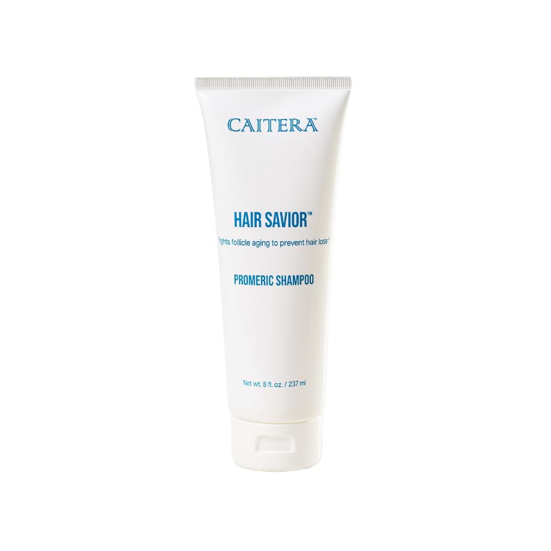 Caitera Hair Savior Promeric Shampoo for Thinning Hair | Biotin, Procapil, Rosemary & Turmeric Oils