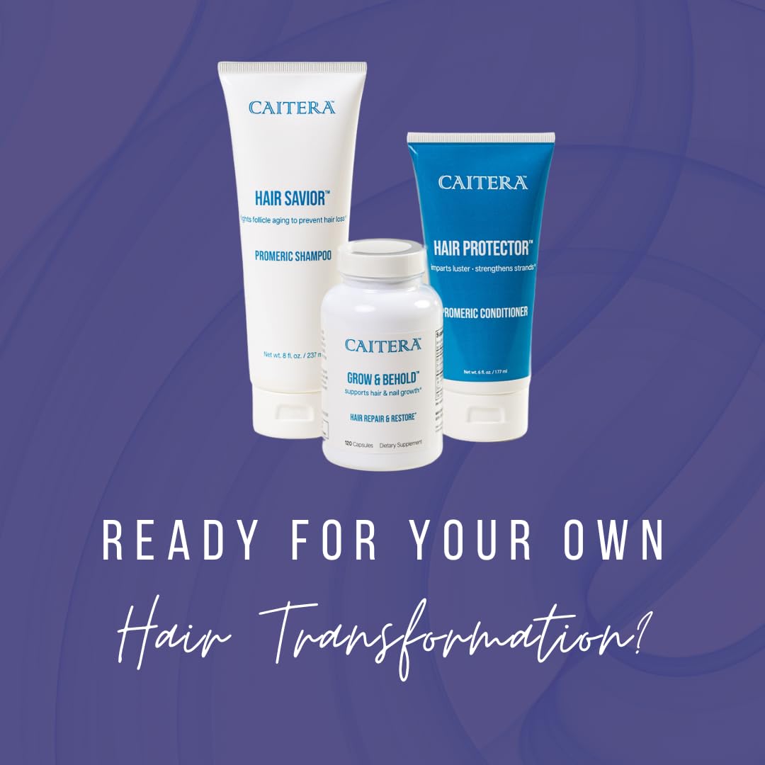 Caitera Ultimate Healthy Hair Trio for Fuller, Lustrous Hair | Procapil® + Saw Palmetto