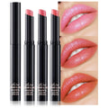 CAKAILA 3Pcs Pink Nude Orange Metallic Lipstick – Lightweight, Long-Lasting, Vegan