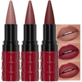 CAKAILA Gradient Matte Lipstick Crayon Set – 2-in-1 Lip Liner & Lipstick