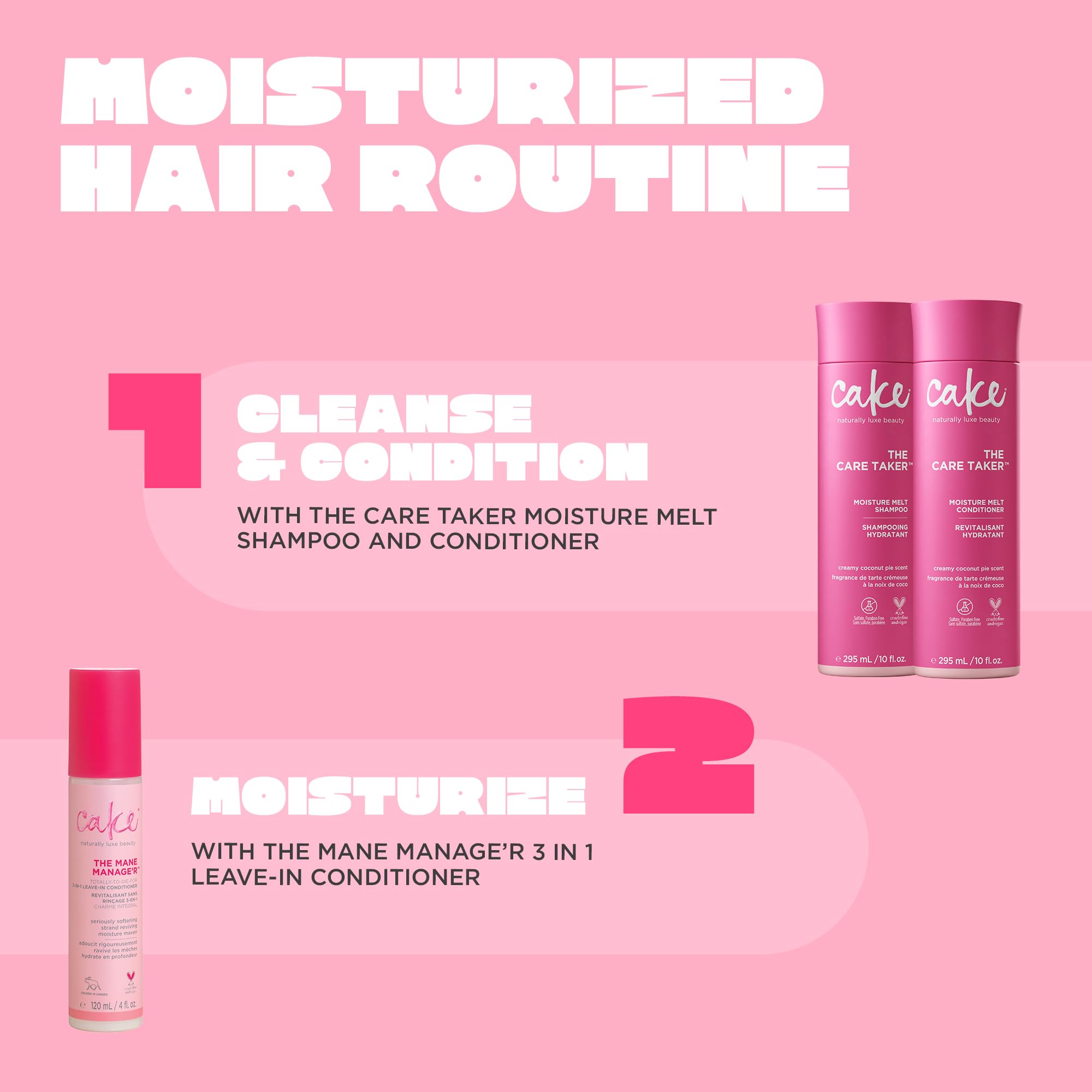 Cake Beauty The Care Taker 3-in-1 Leave-In Conditioner for Dry/Normal Hair