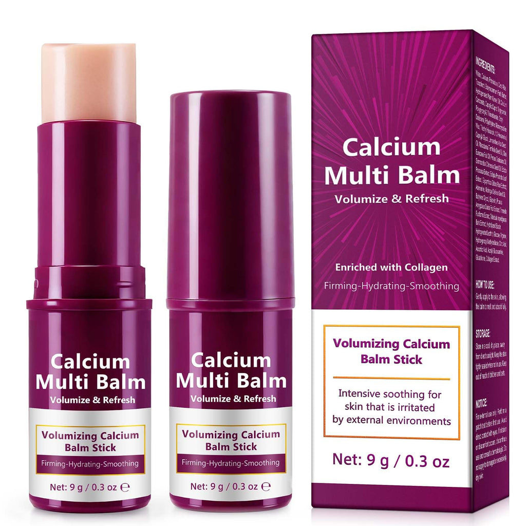 Calcium Multi Balm 2-Pack – Deep Moisturizing Balm Stick for Face, Eyes & Neck