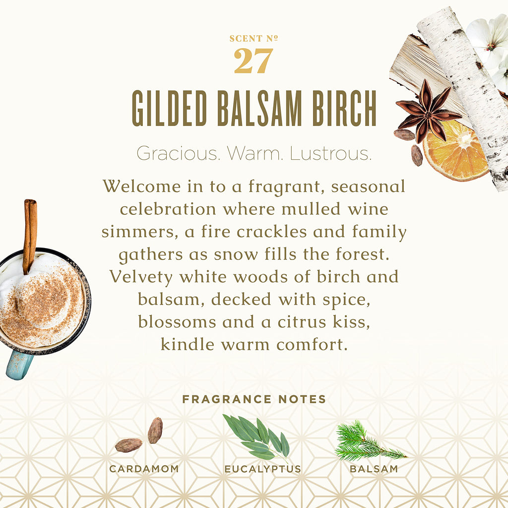 Caldrea Gilded Balsam Birch Hand Soap – Aloe Vera, Olive Oil & Essential Oils | 10.8 Fl Oz
