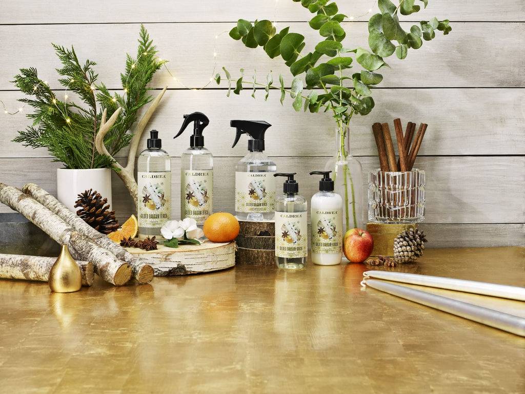 Caldrea Gilded Balsam Birch Hand Soap – Aloe Vera, Olive Oil & Essential Oils | 10.8 Fl Oz