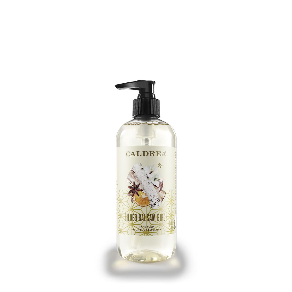 Caldrea Gilded Balsam Birch Hand Soap – Aloe Vera, Olive Oil & Essential Oils | 10.8 Fl Oz