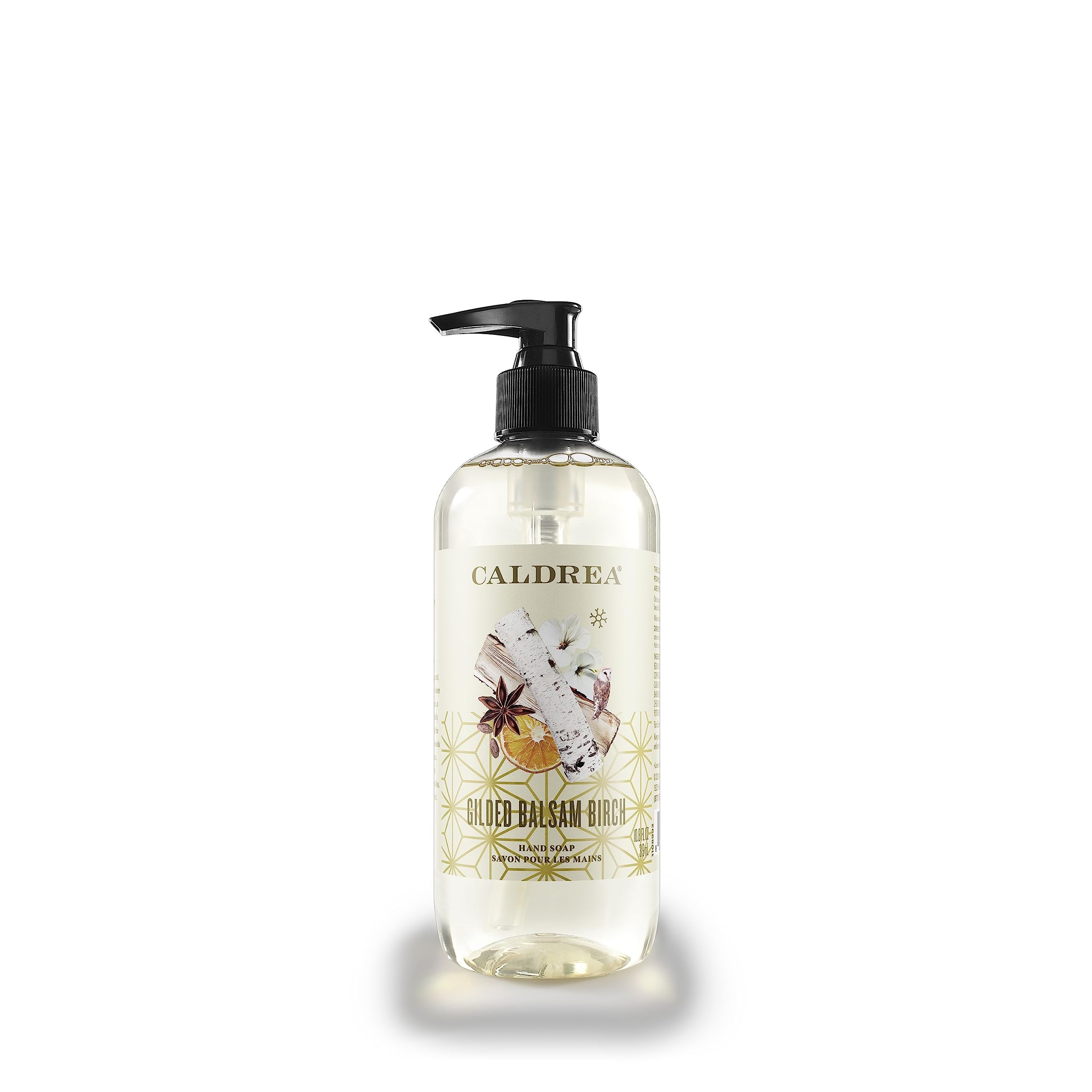 Caldrea Gilded Balsam Birch Hand Soap – Aloe Vera, Olive Oil & Essential Oils | 10.8 Fl Oz