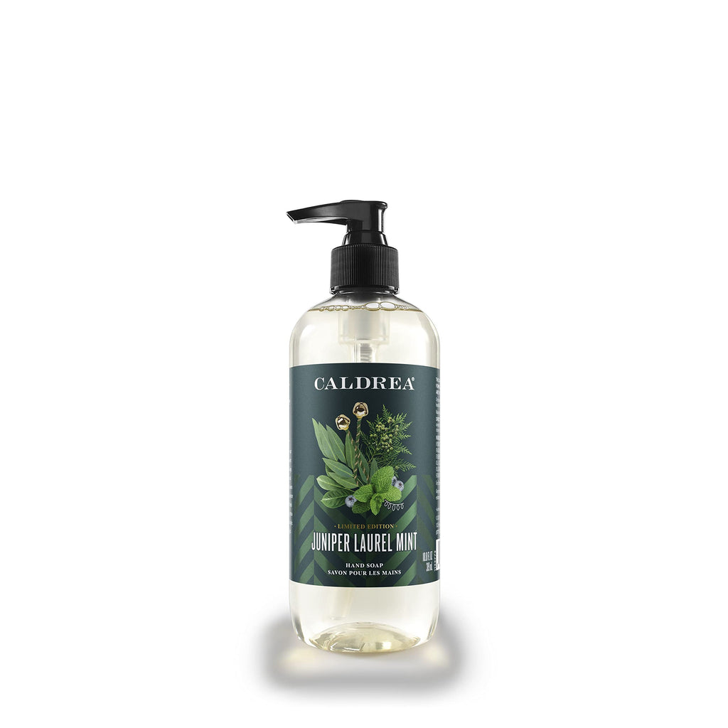 Caldrea Juniper Laurel Mint Hand Soap – Aloe Vera, Olive Oil & Essential Oils | 10.8 oz