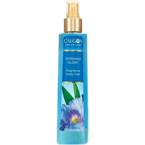 Calgon Morning Glory Fragrance Body Mist – 8 oz (Pack of 6)