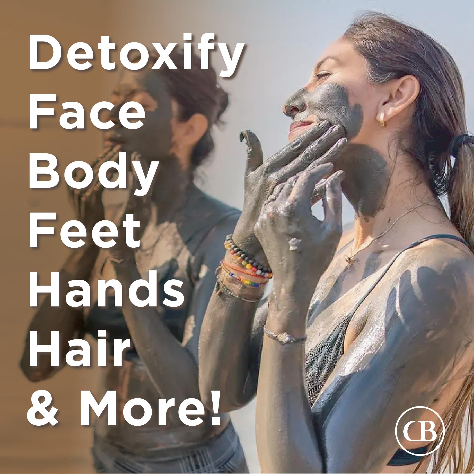 California Biology Kaolin Clay for Face & Body | Gentle Mineral Mask (16 oz)