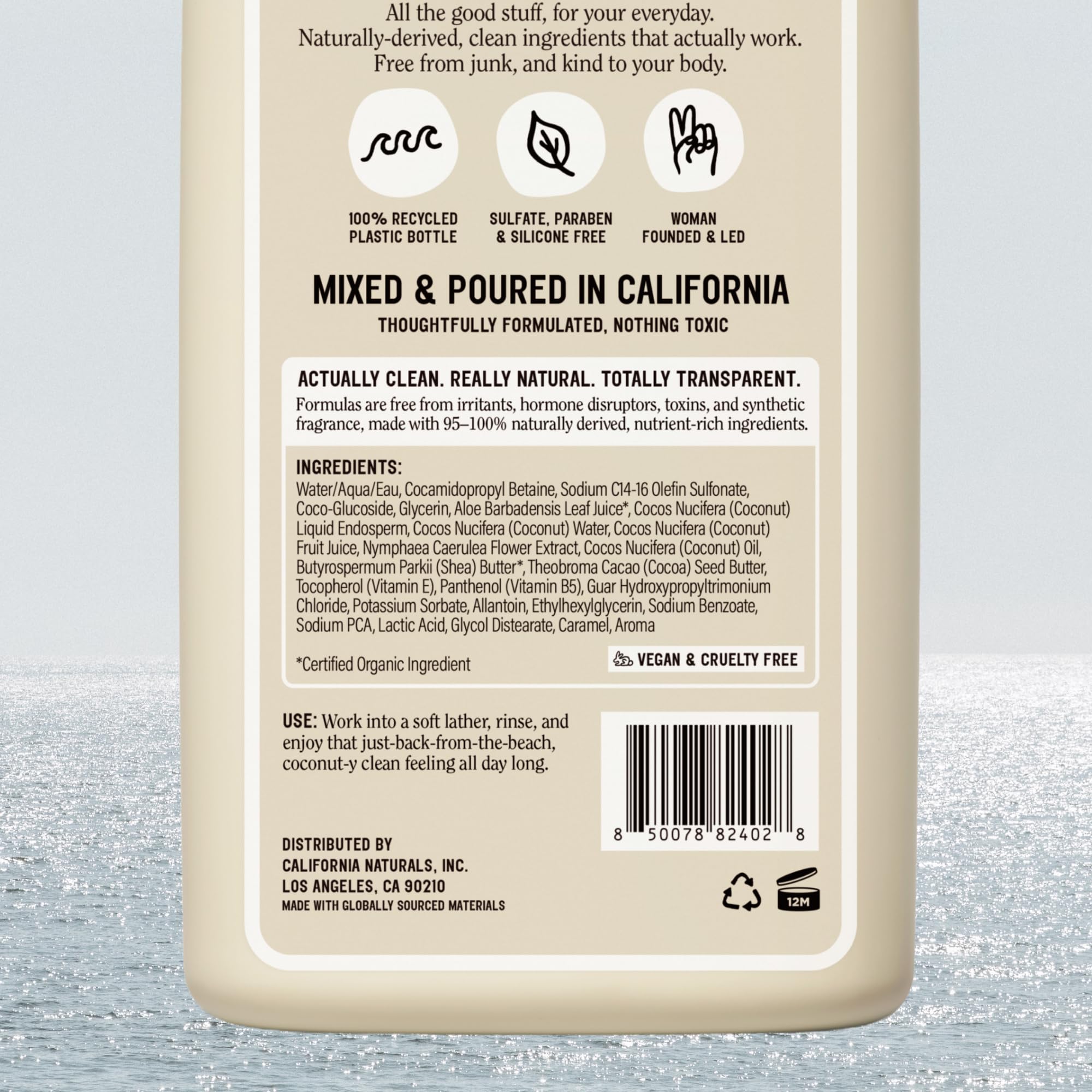 California Naturals Classic Clean Body Wash 2-Pack – Daily Clean, Vegan & Cruelty-Free, 20 oz