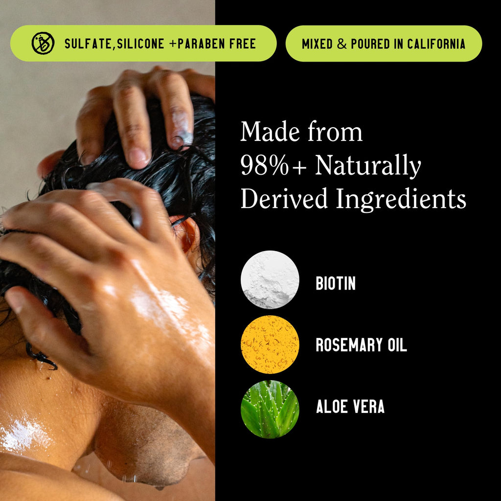 California Naturals Re:GRO Conditioner for Men – Hair Growth Support, Biotin, Vegan, 16.5 oz