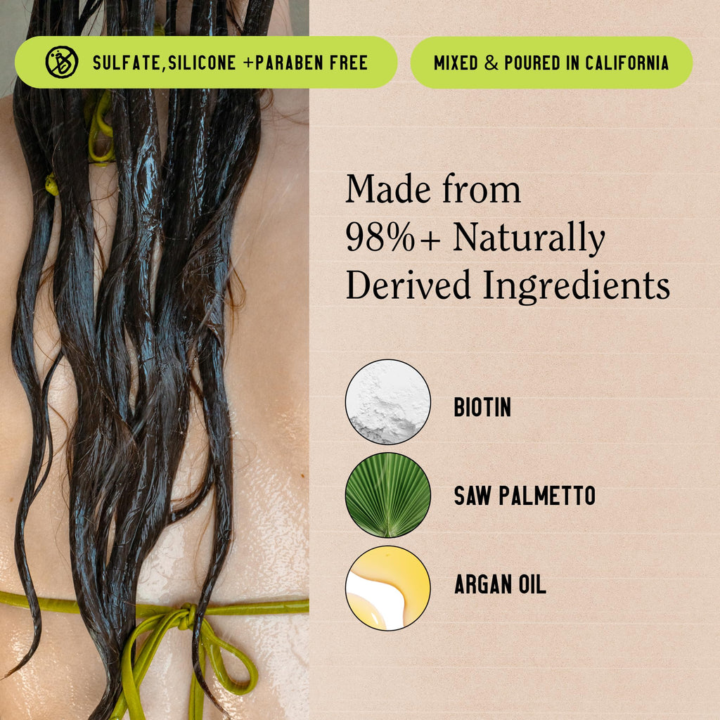 California Naturals Re:GRO Shampoo & Conditioner Set – Anti-Thinning & Hair Growth Support | Vegan, Cruelty-Free | 20 oz