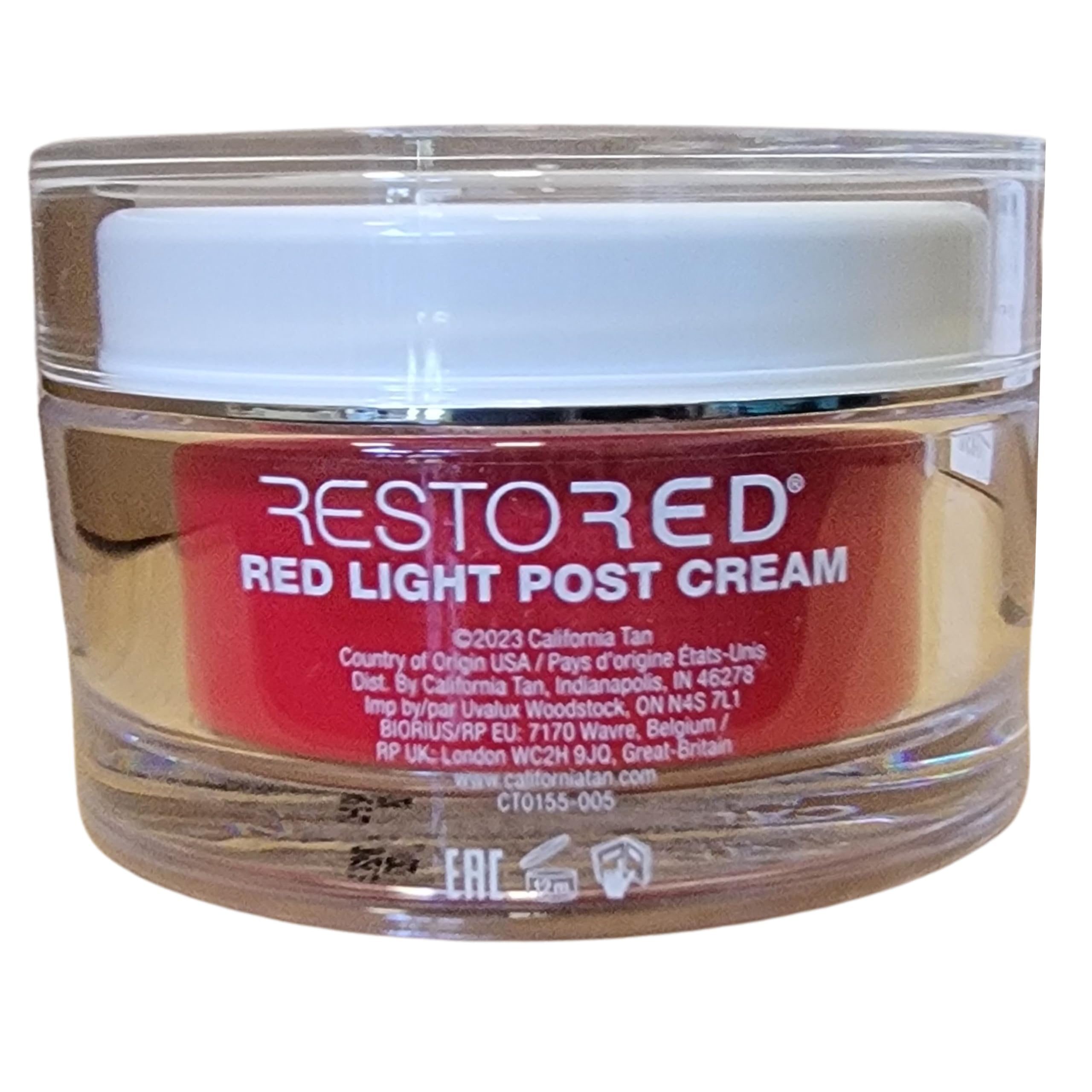 California Tan CT Restored Post Cream – Red Light Therapy Aftercare (4 oz)
