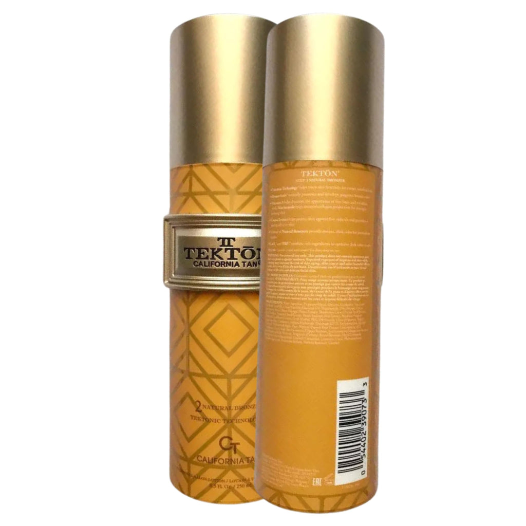California Tan Step 2 Natural Bronzer Tanning Bed Lotion 8.5 oz | Tektonic Technology