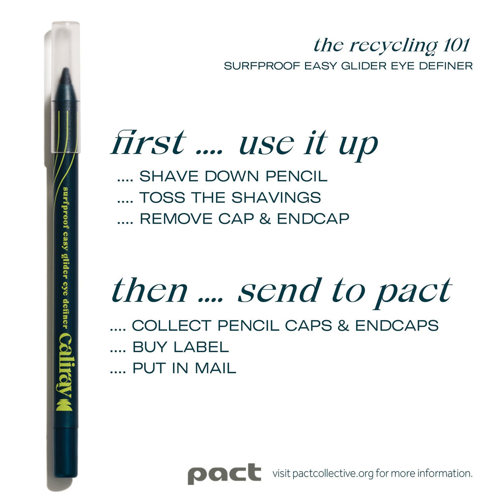 Caliray Surfproof Pencil Longwear Easy Glider Eye Definer – Secret Spot Brown (0.9 oz)