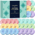 CalmNFiz 30 Pack Shower Steamers Gift Set – 6 Scents for Self-Care
