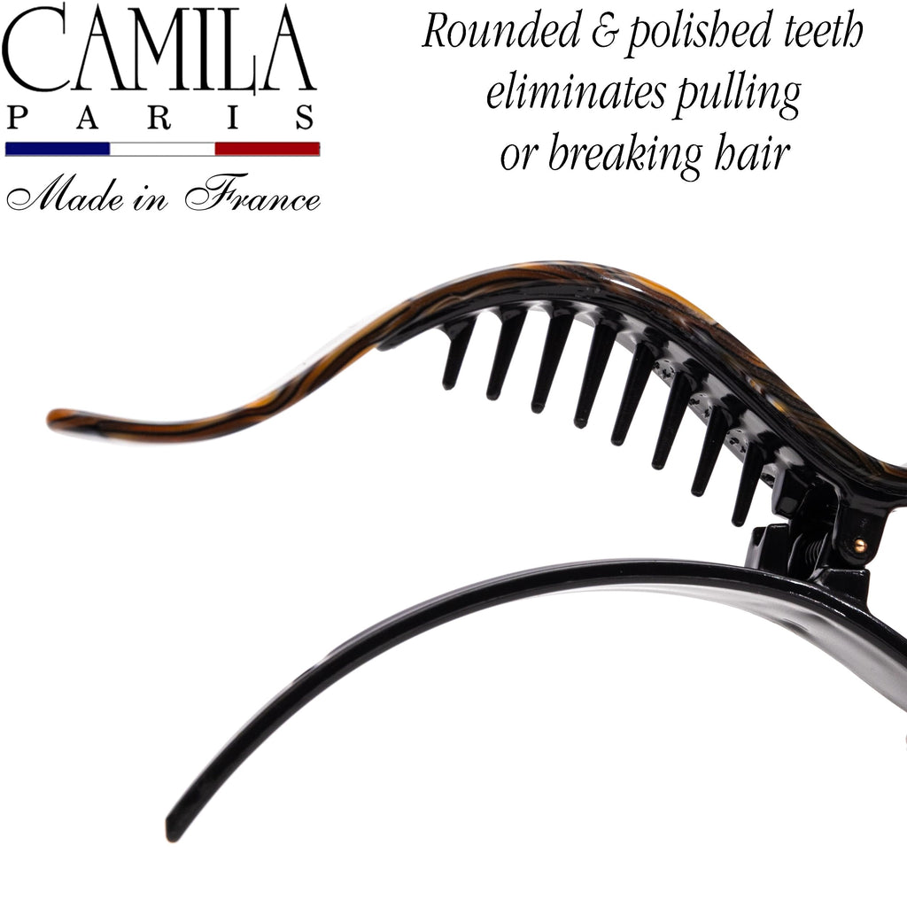 Camila Paris CP2478 French Hair Clip – Alligator Clip, Handmade in France, Strong Hold