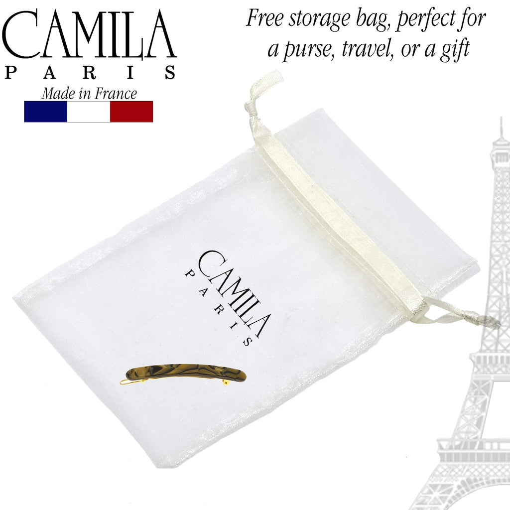 Camila Paris CP2990 French Hair Barrette – Handmade, Strong Hold, No Slip