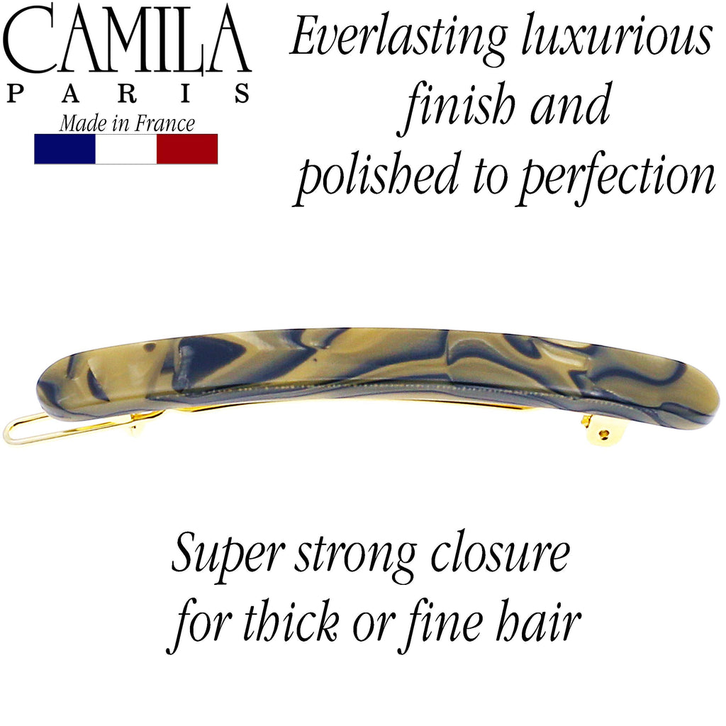 Camila Paris CP2990 French Hair Barrette – Handmade, Strong Hold, No Slip