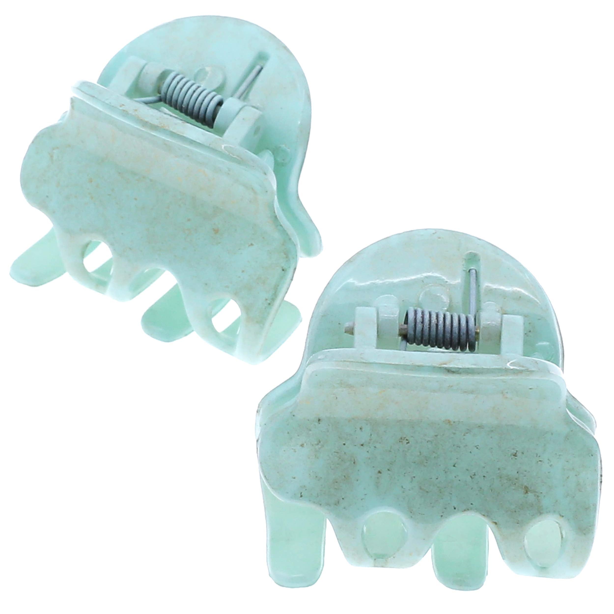 Camila Paris CP3088 French Hair Clip Set – Mint Claw Clips, Strong Hold (2-Pack)
