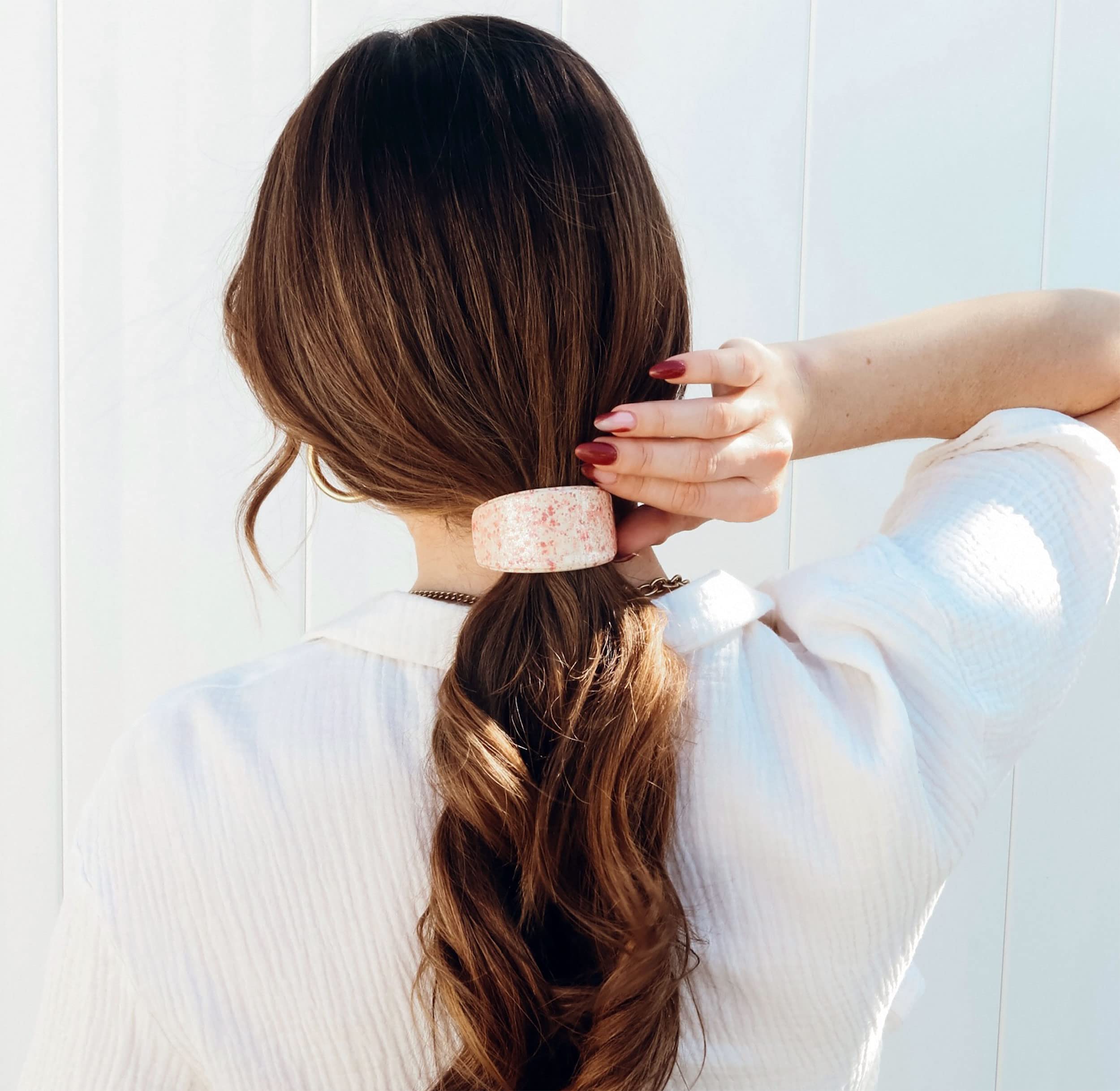 Camila Paris CP3234 Beige French Hair Barrette – Strong Hold for Fine Long Hair