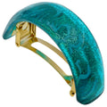 Camila Paris CP3300 Turquoise French Hair Barrette – Strong Hold Clip for Fine Long Hair | Made in France