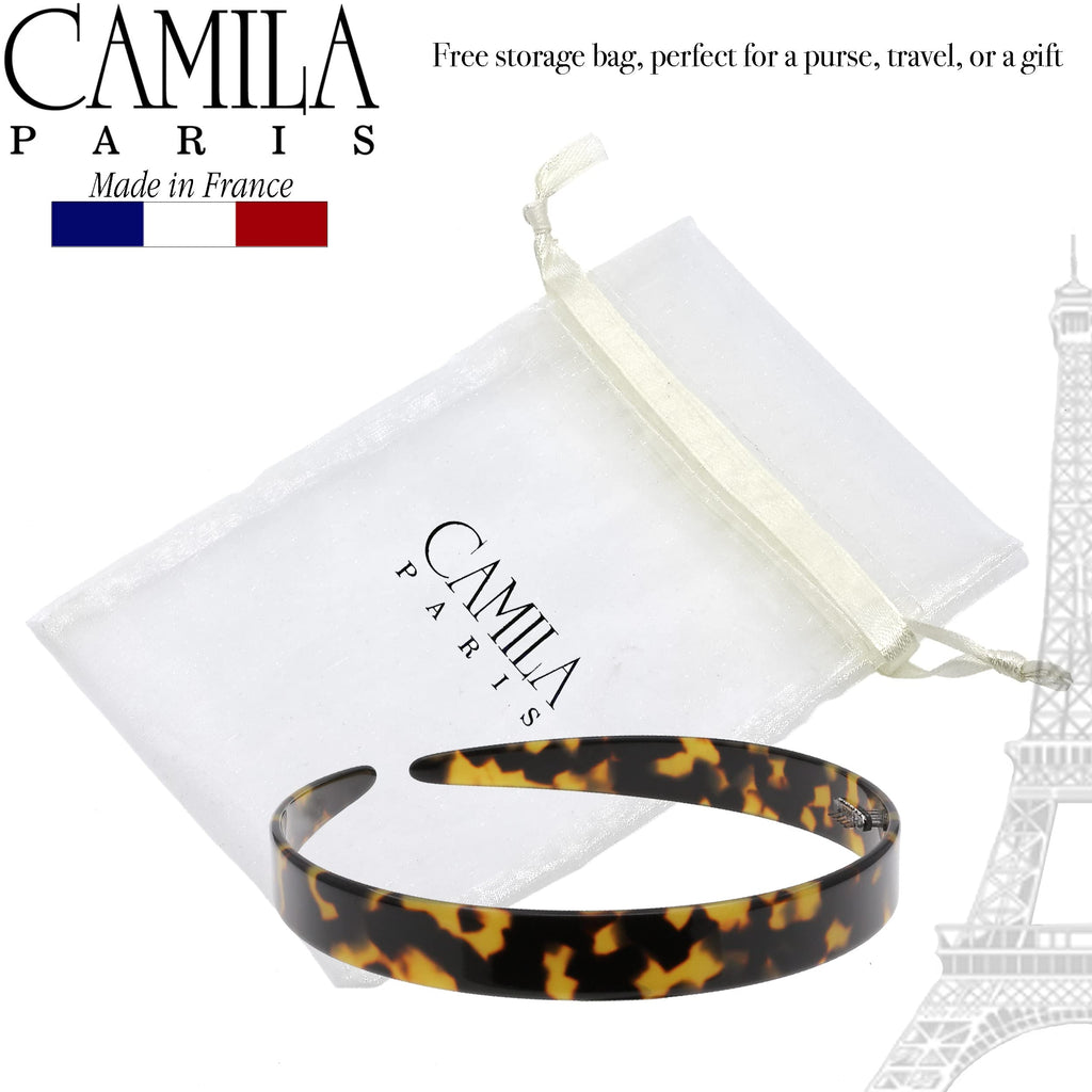 Camila Paris CP3466 French Headband for Women – Handmade in Tokyo, No Slip Grip