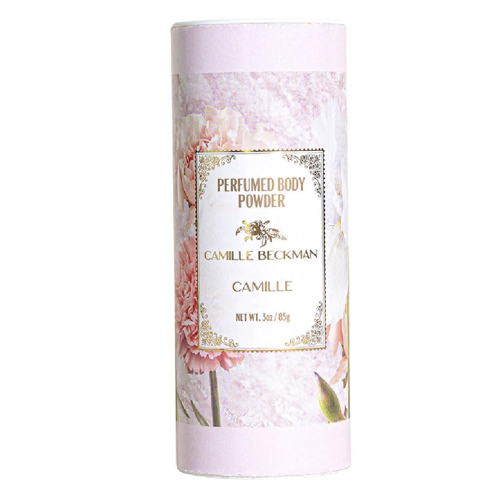 Camille Beckman Scented Talc-Free Body Powder (3 oz) – Perfumed Dusting Powder by Camille Beckman
