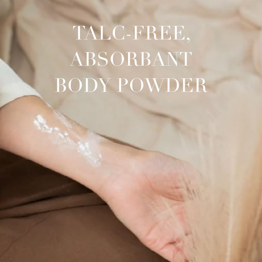 Camille Beckman English Lavender Talc-Free Body Powder 3oz | Perfumed Dusting Powder