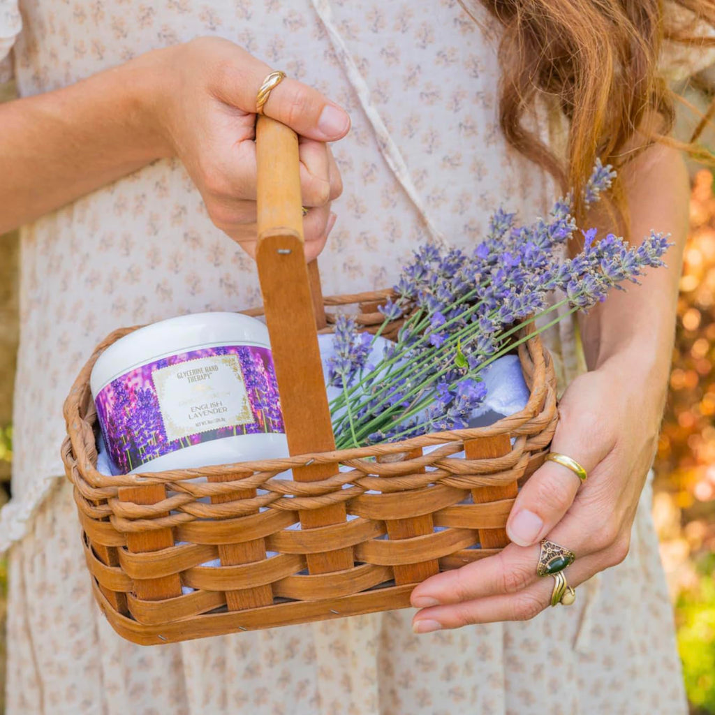 Camille Beckman Glycerine Hand Therapy Cream – English Lavender, 8 oz
