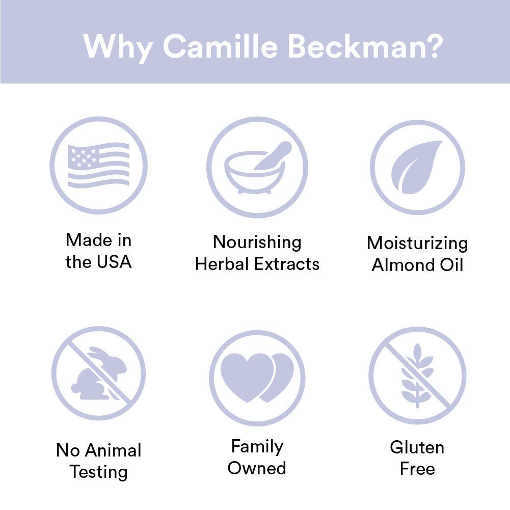 Camille Beckman Glycerine Hand Therapy Cream – English Lavender, 8 oz