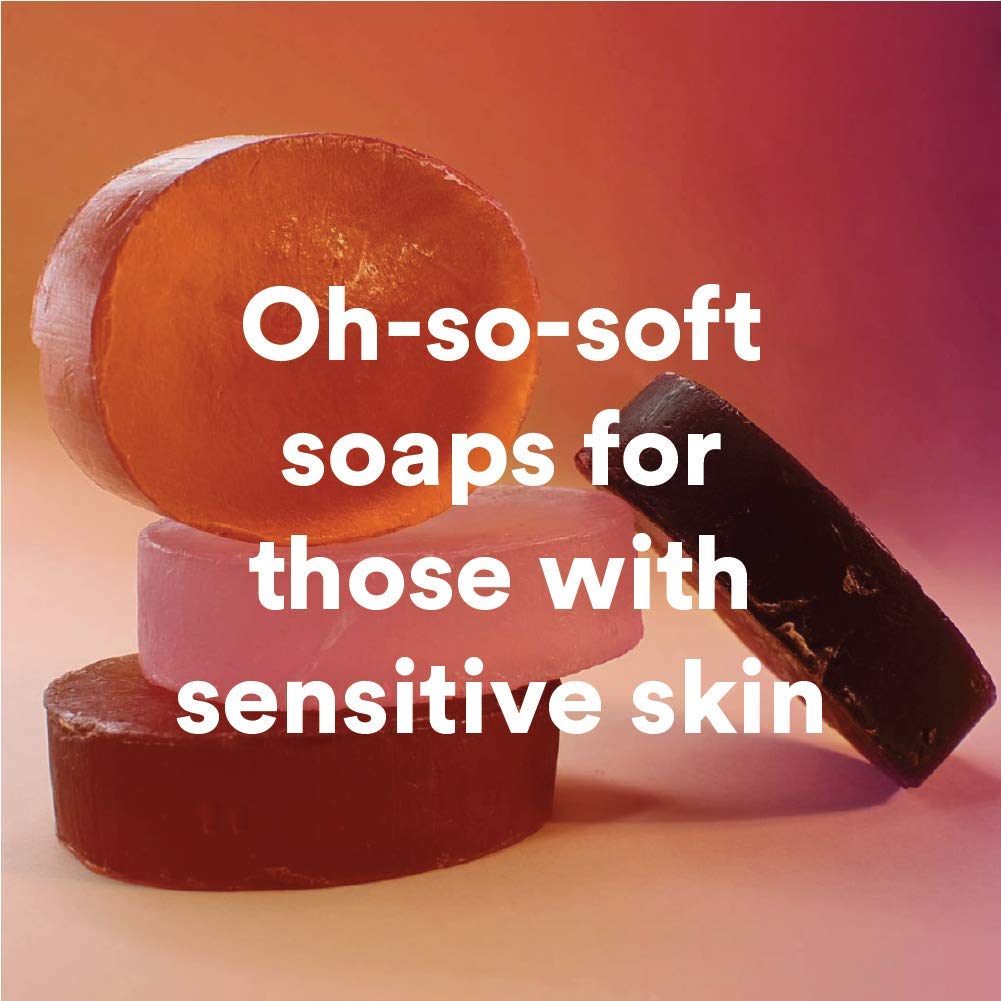 Camille Beckman Glycerine Rosewater Bar Soap – 3 Bars (3.5 oz) for Hands, Face & Body