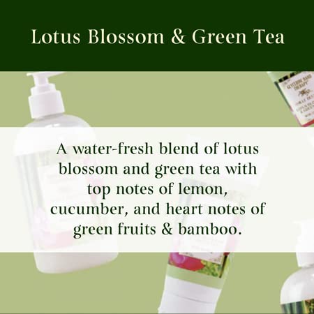 Camille Beckman Hand & Shower Cleansing Gel – Lotus Blossom & Green Tea, 13 oz