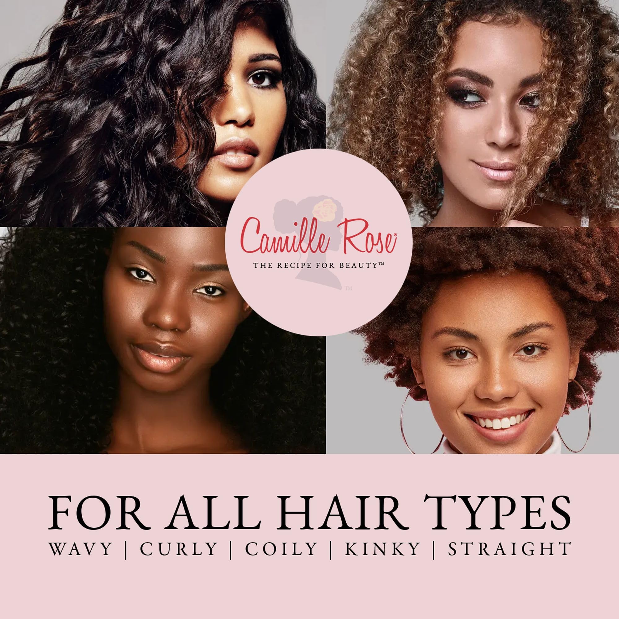 Camille Rose Mint Condition Style & Set Foam – Sea Moss & Aloe Vera Hair Mousse, Curl Definition, Volumizing & Frizz Control | 8 oz