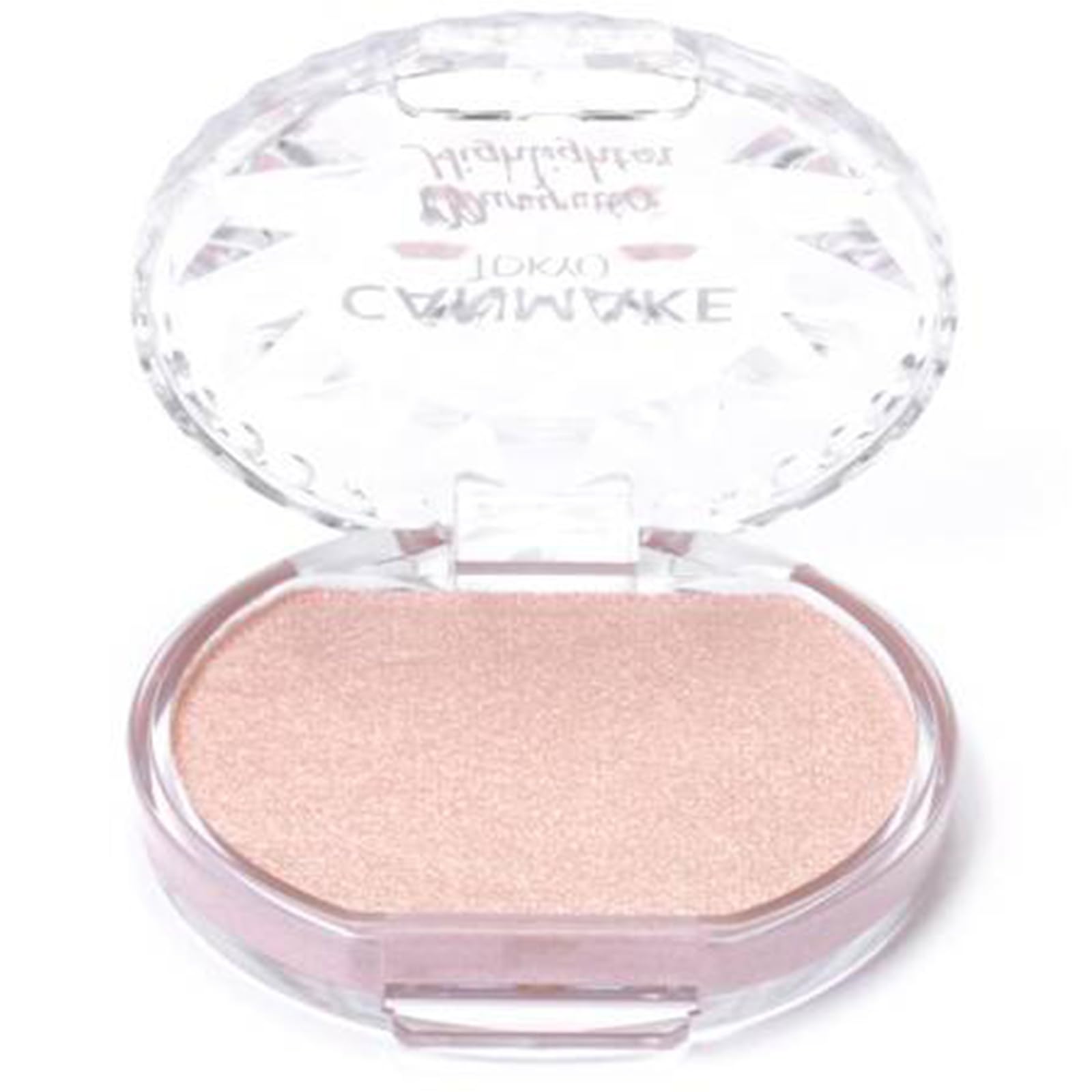 CANMAKE Munyutto Highlighter - Packed Powder Compact 0.13oz / 3.8g - Rose Quartz