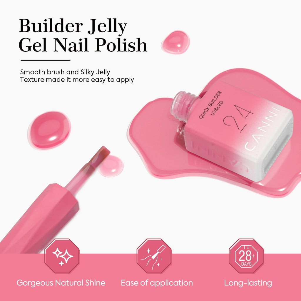 CANNI CF1 Gel Nail Polish Set - 30 Pcs, 9ml, Soak-Off, HEMA-Free for Home Manicures